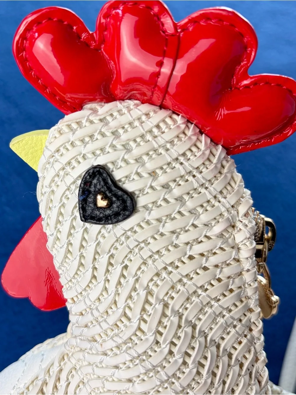 Betsey Johnson Collectors Grail Wing Man Rooster Bag 2017 limited release